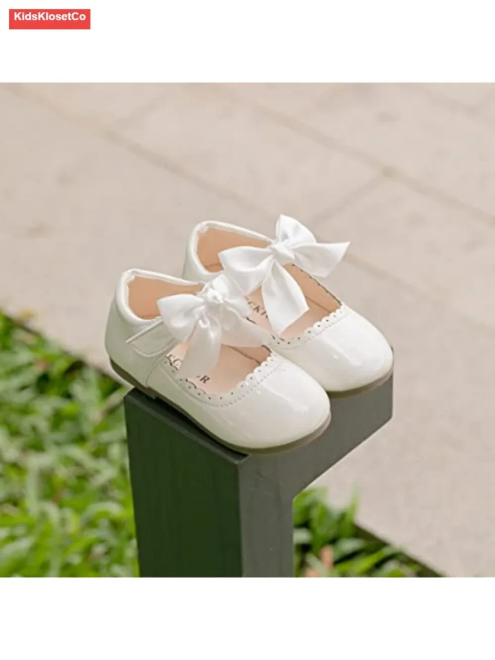 Toddler Girls Mary Jane Flats Dress Shoes PU Leather Breathable Cushioned